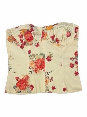 DANIELLE BERNSTEIN NWT Floral Golden Hour Underwire Corset